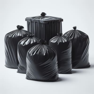 ПВД мешки для мусора на 35 литров